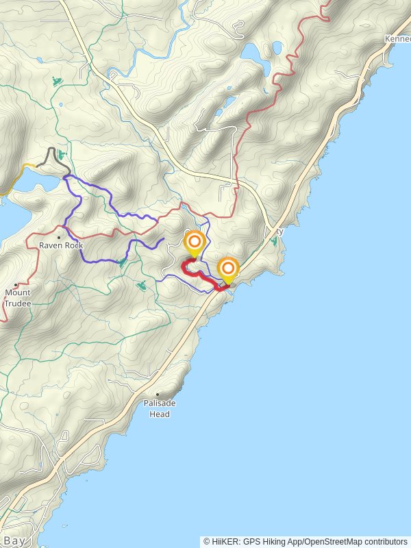 Baptism River via Cascades Trail