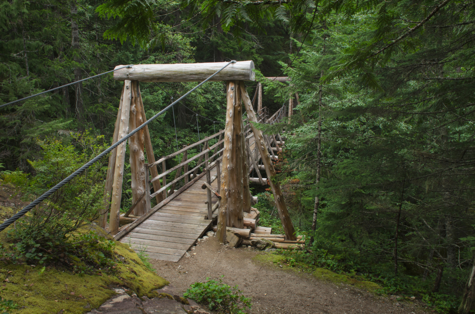 An image depicting the trail Miners Ridge Trail and its surrounding area.
