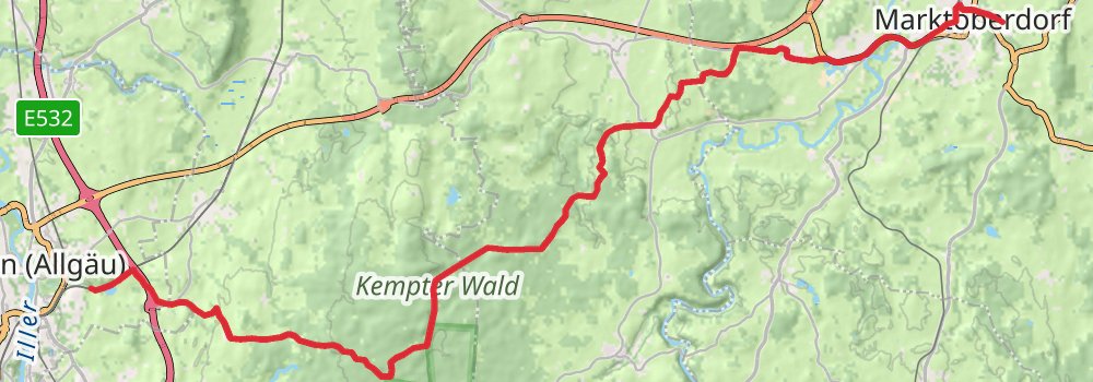 Münchner Jakobsweg stage 9 Map