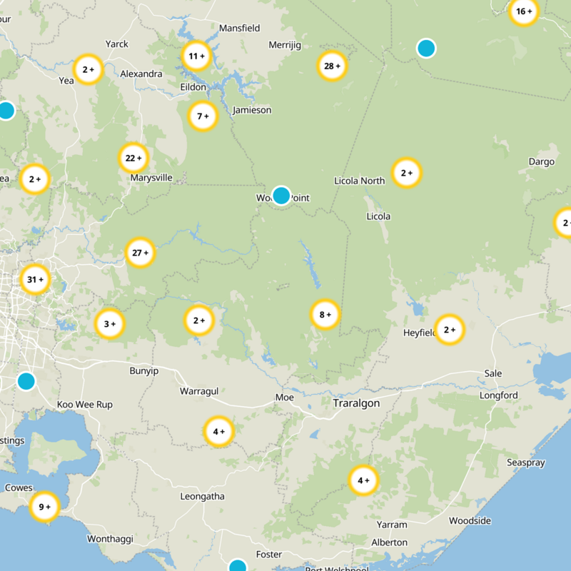 Baw Baw Village Static Map