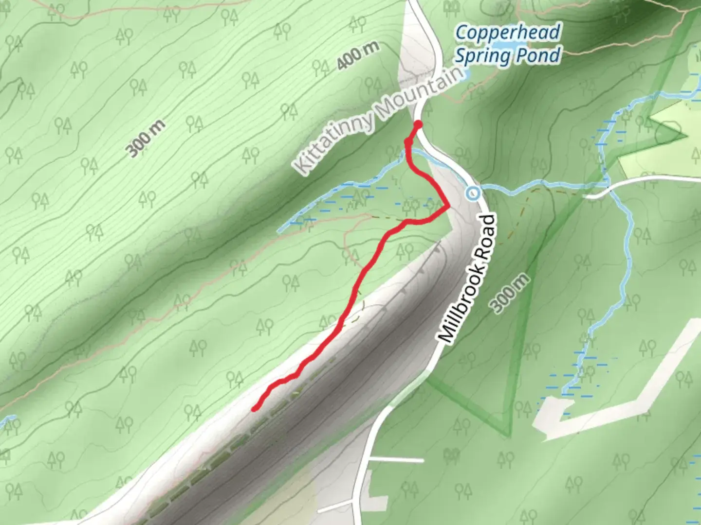 An image depicting the trail Appalachian Trail - Millbrook Road and its surrounding area.