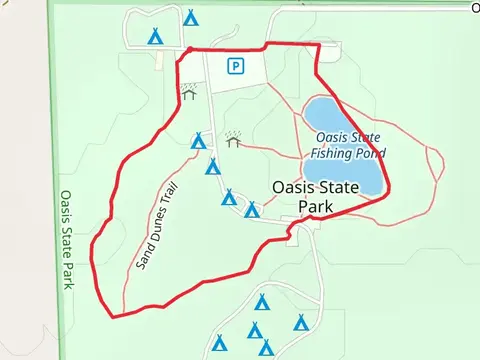 Oasis State Fishing Pond Loop