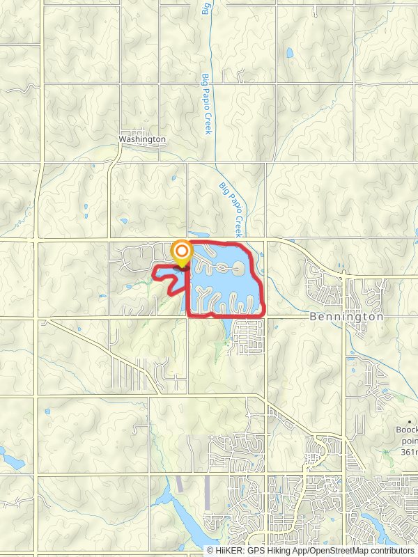 Prairie View Lake and Bennington Lake Loop