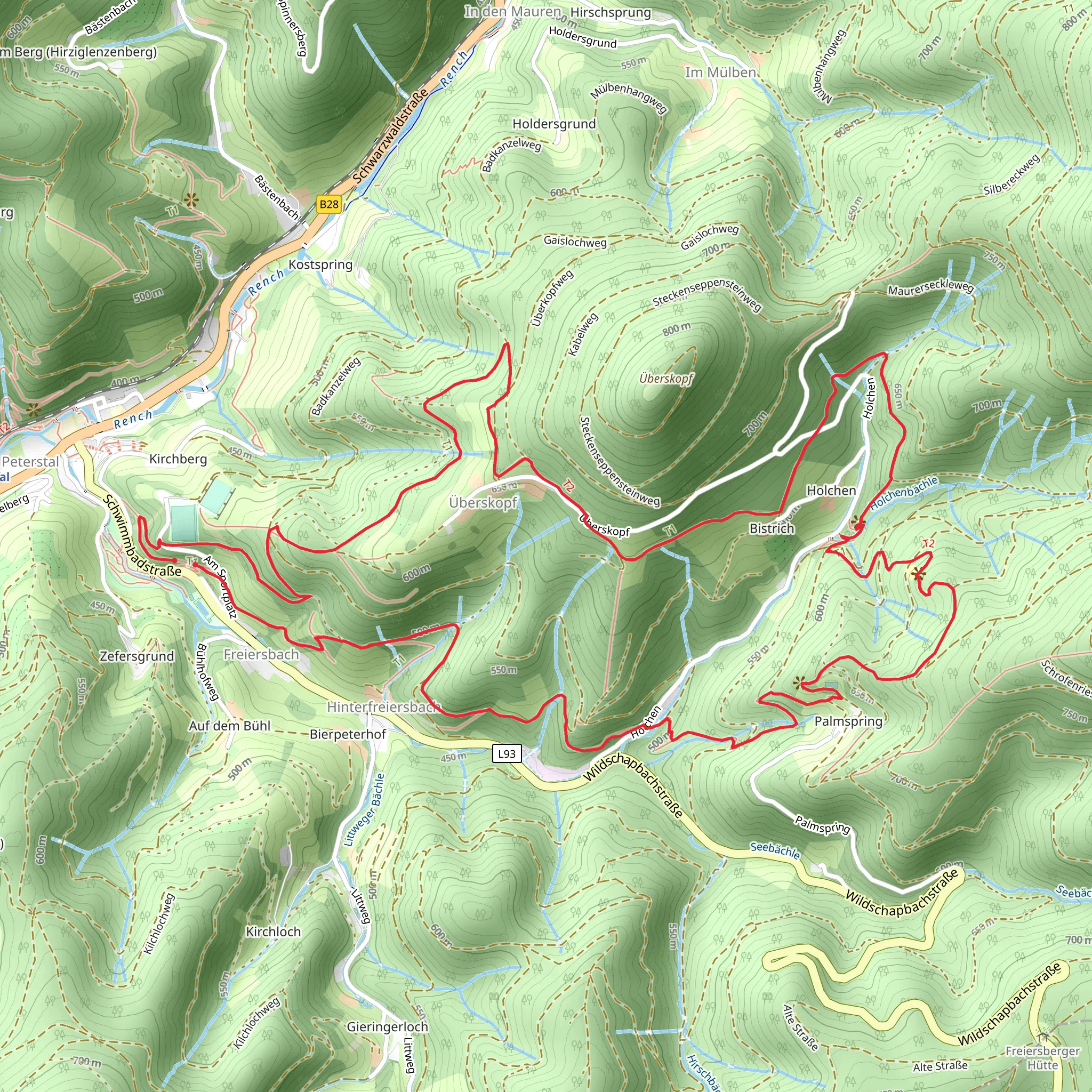 Geniesserpfad - Himmelssteig mobile static map