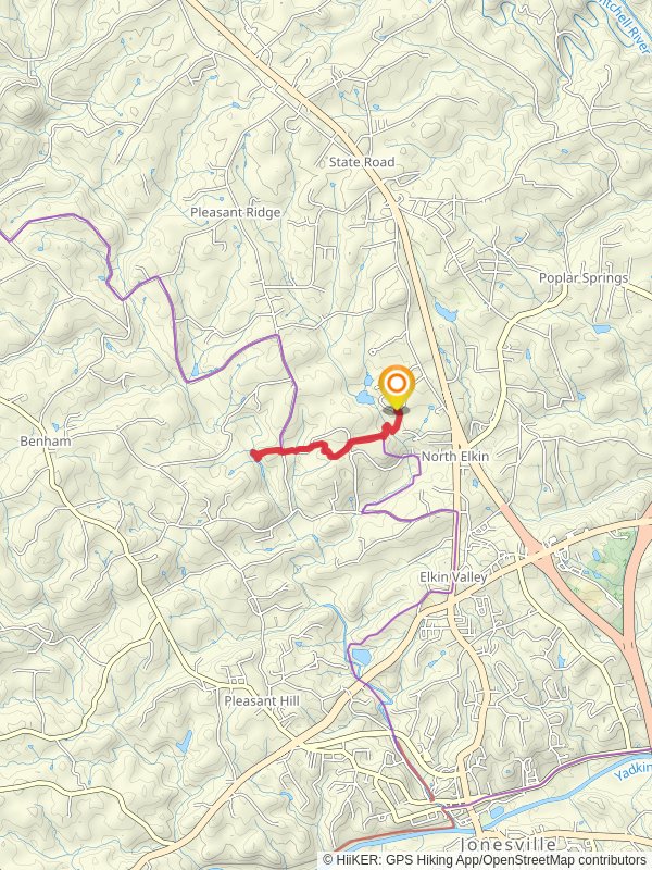 Carter Falls via Vineyard Trail