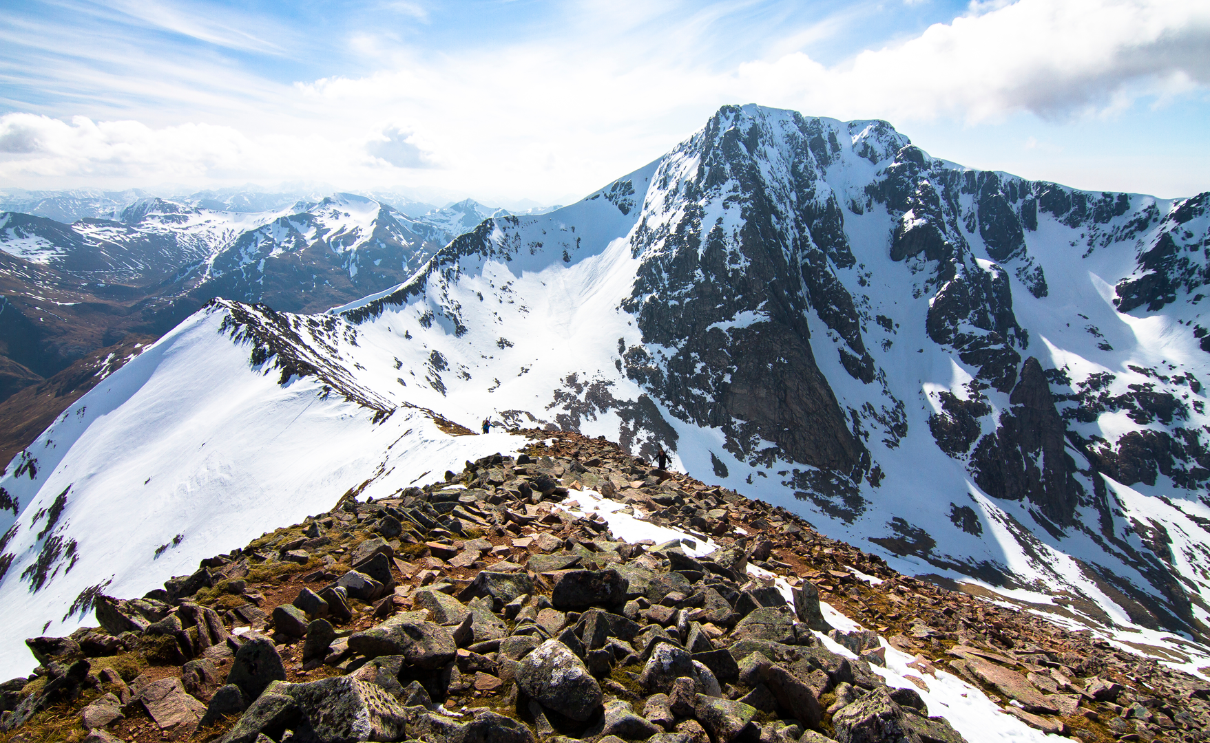 An image depicting the trail Glen Nevis Youth Hostel To Ben Nevis out and back and its surrounding area.