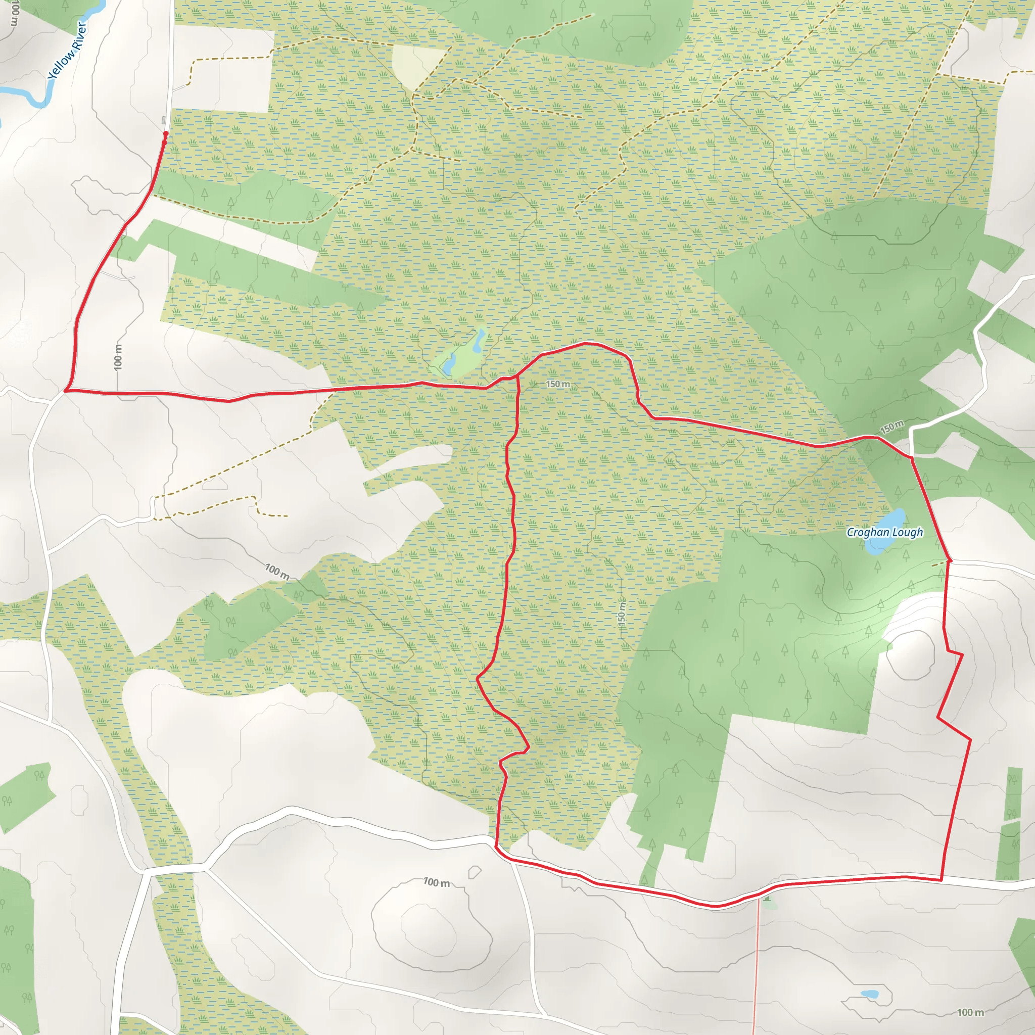 Prebaun Loop Walk mobile static map