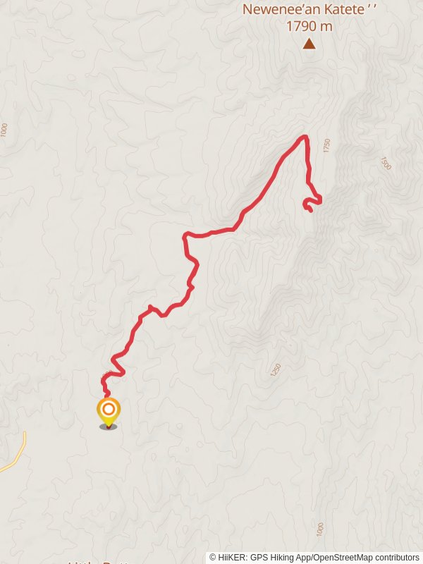 Squaw Butte from Butte Road