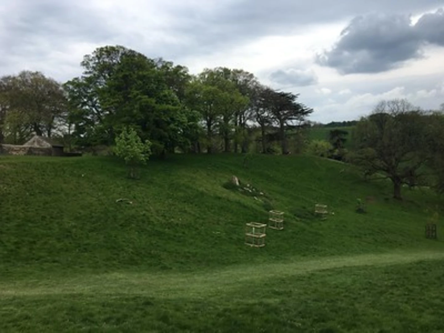 An image depicting the trail Dyrham Park Loop and its surrounding area.