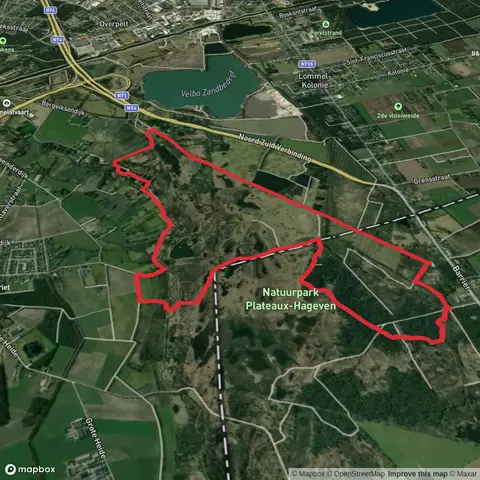 Provincievijver via Hagevenpad