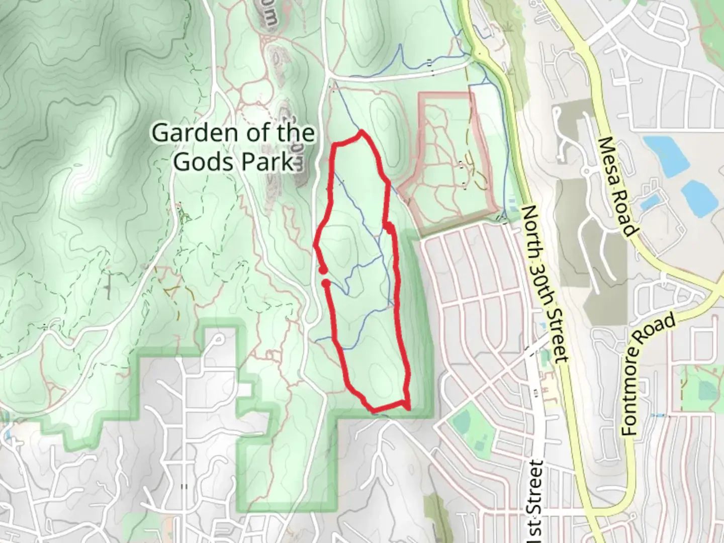 An image depicting the trail Niobrara Trail and Valley Reservoir Loop Trail and its surrounding area.