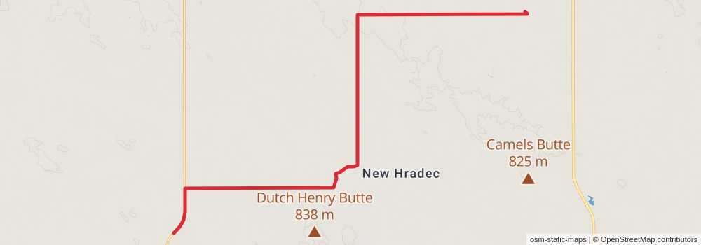American Perimeter Trail - North Country Primary stage 247 Map