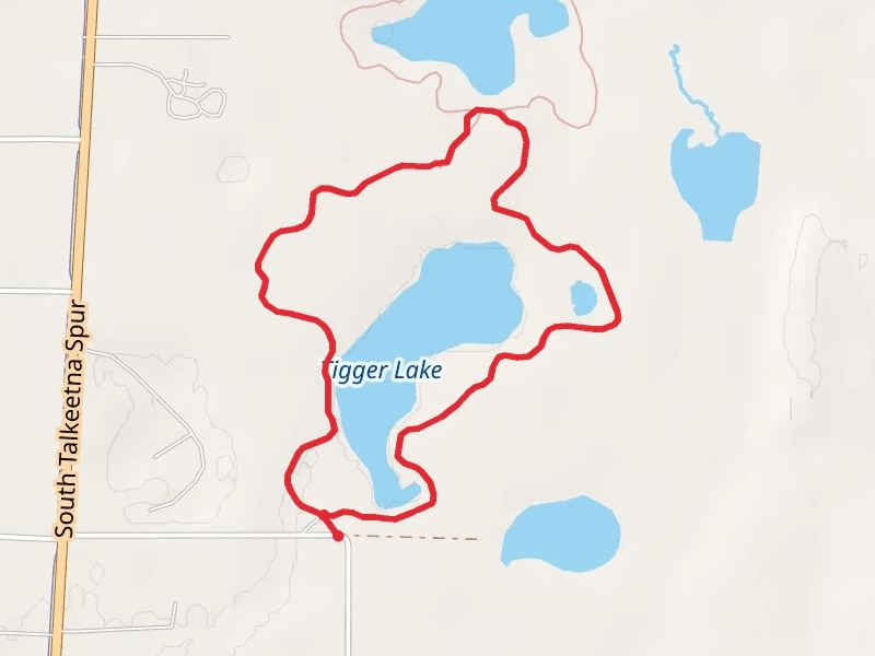 Tiger Lake via Otter Loop