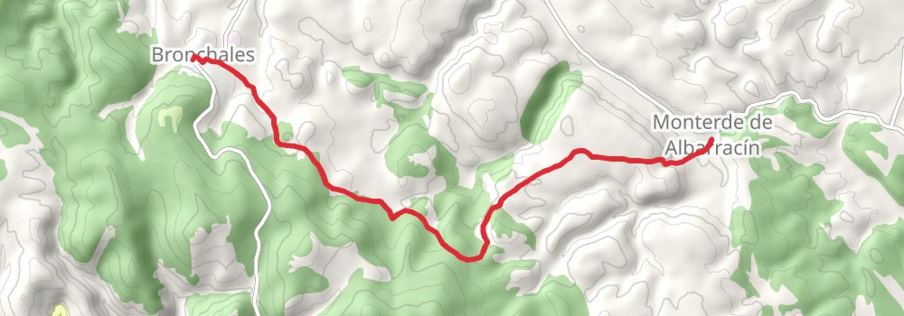 GR 10 Valencia - Portugal - Aragón stage 9 Map