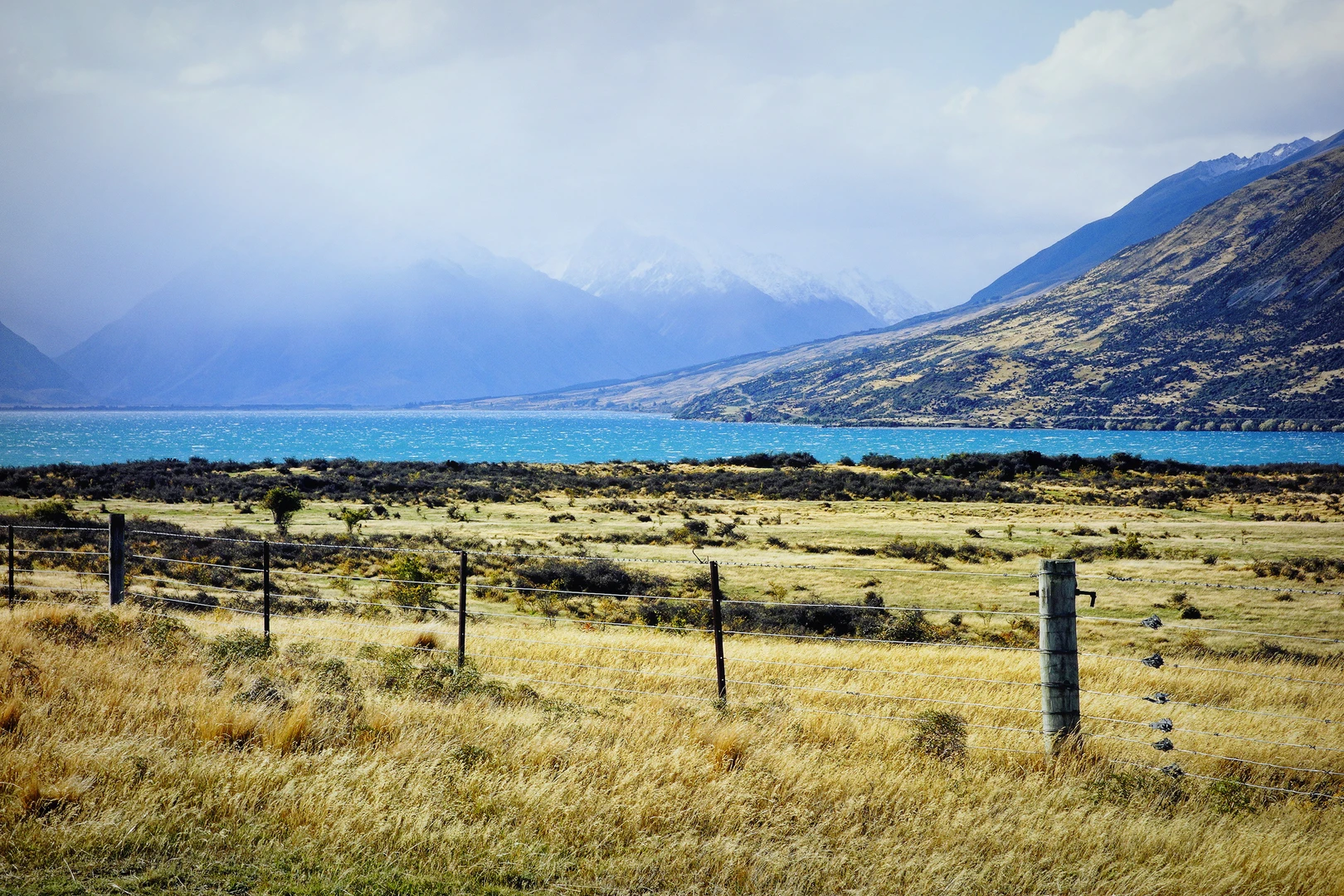 An image depicting the trail Tarnbrae Track A2O and its surrounding area.