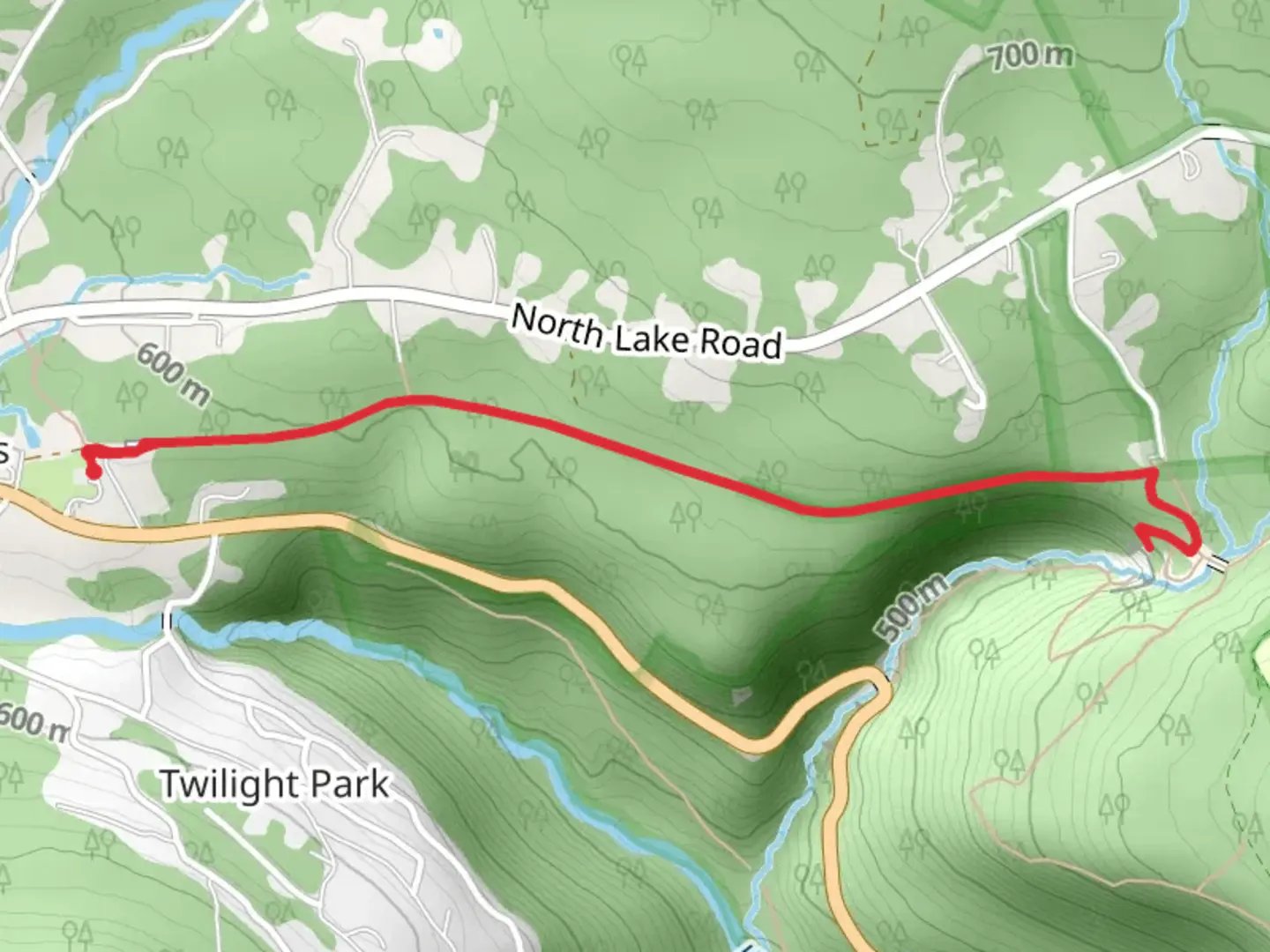 An image depicting the trail Kaaterskill Rail Trail and its surrounding area.