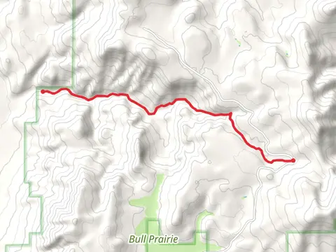 Fremont National Recreation Trail from Fisk Hill