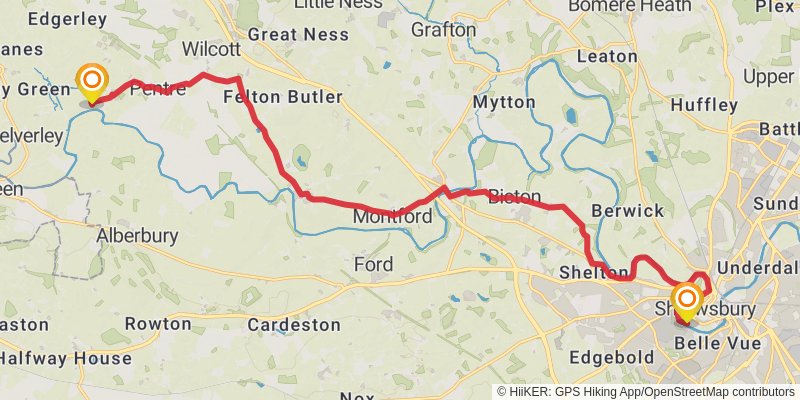 Severn Way stage 6 Map