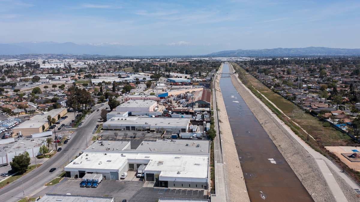 Rio Hondo River Trail from San Gabriel Boulevard