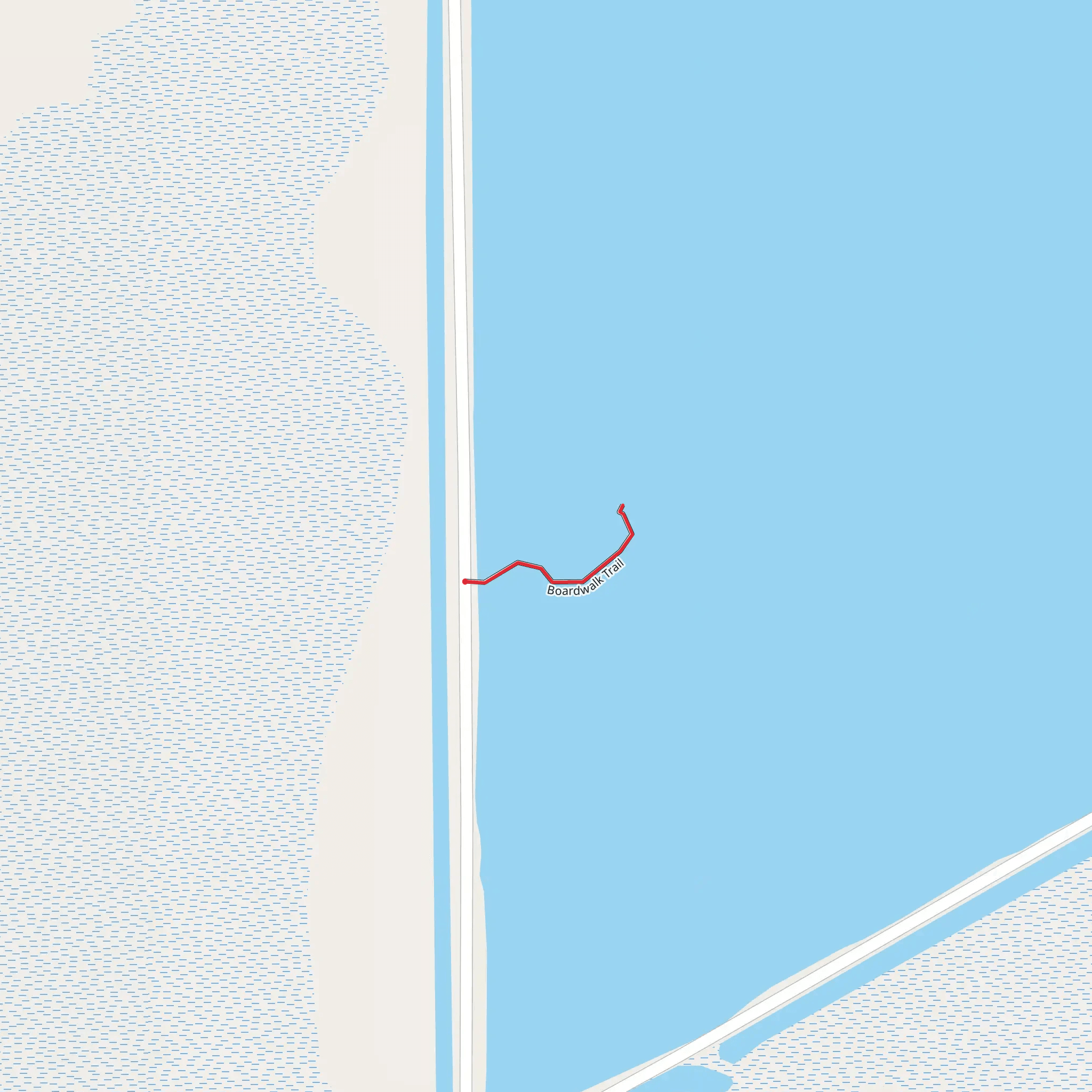 Boardwalk Trail mobile static map