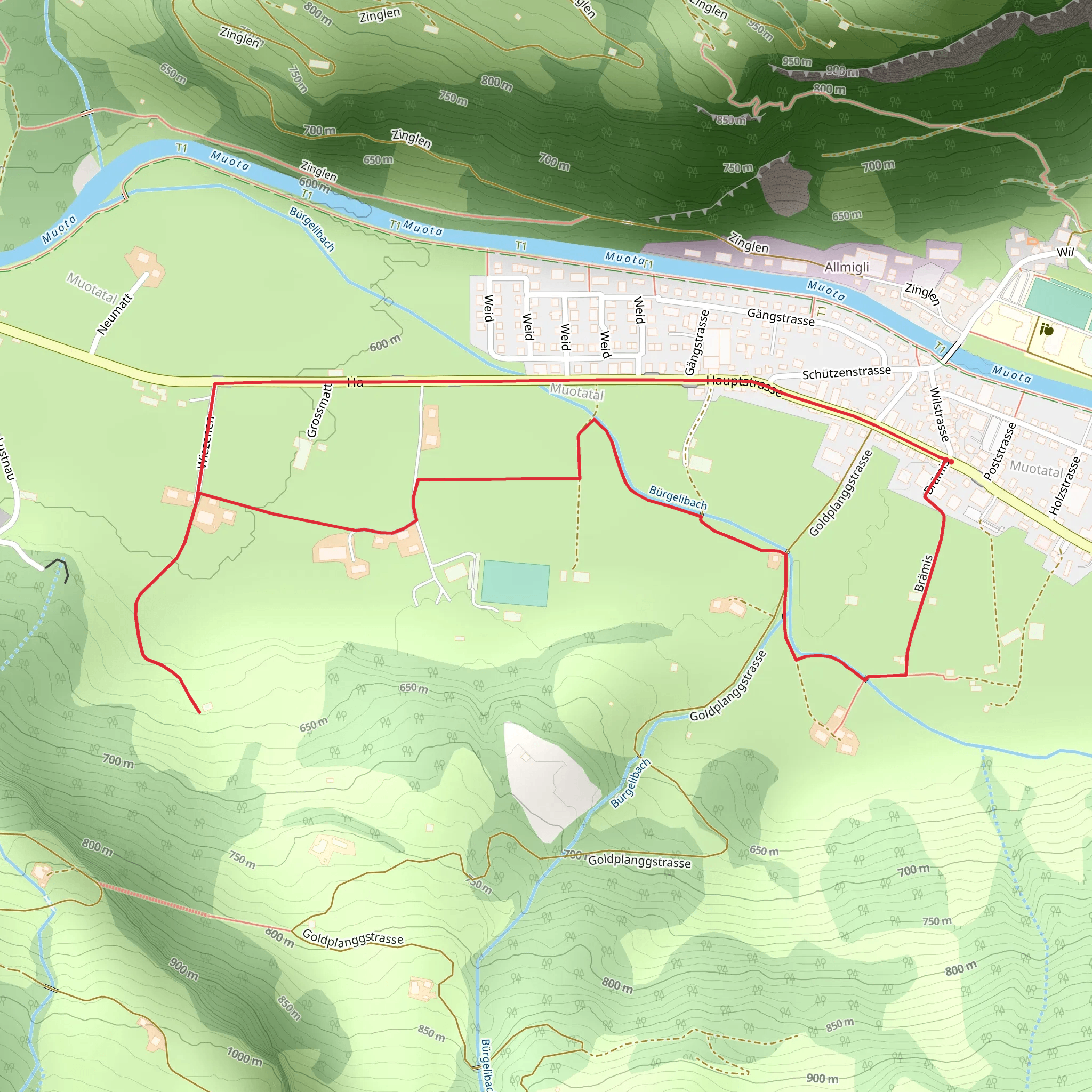 Lourdesgrotte mobile static map