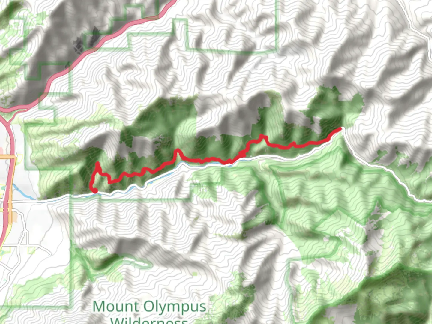 An image depicting the trail Pipeline Trail and its surrounding area.