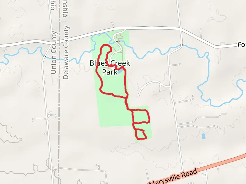 Blues Creek Park Loop