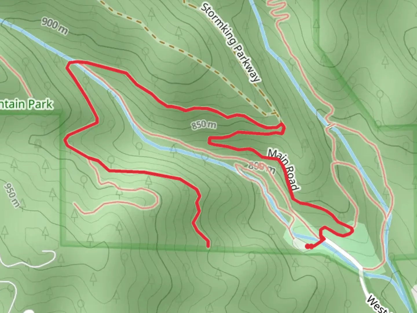 An image depicting the trail Timber Ridge Lane Out and Back and its surrounding area.