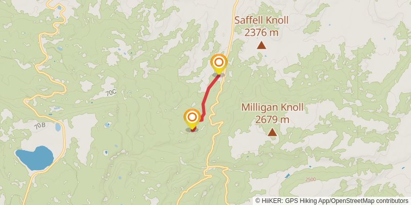 Overland Trail stage 2 Map