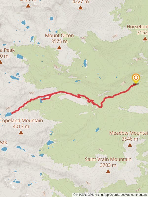 Ouzel Lake and Bluebird Lake