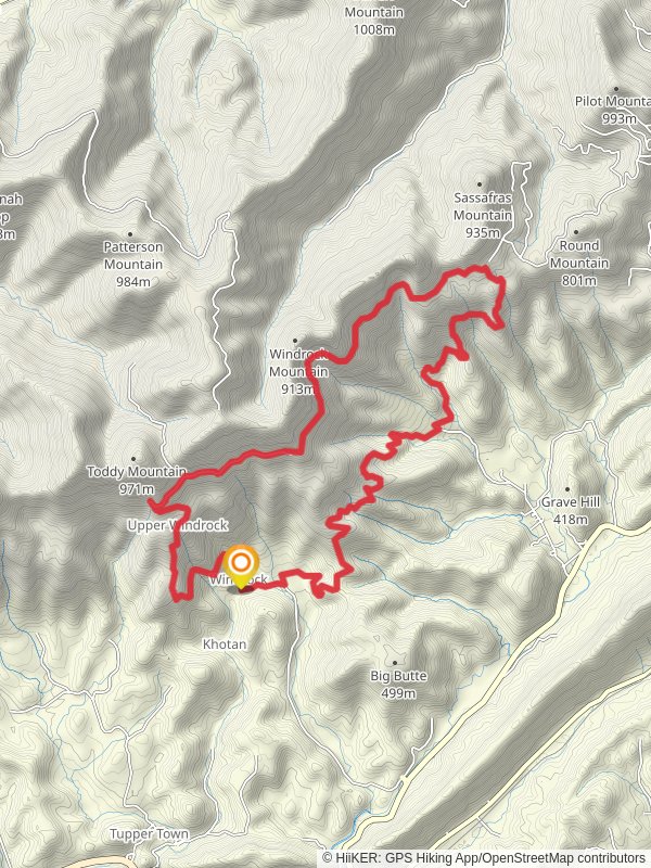 Windrock, Long Trace Ride and Upper Windrock Loop