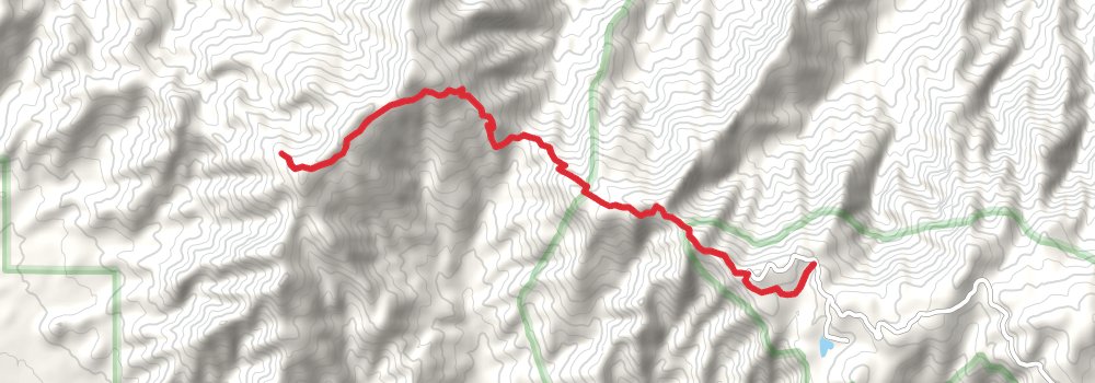 American Perimeter Trail - Southwest Primary stage 38 Map