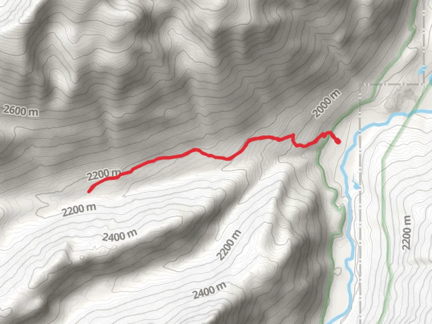 An image depicting the trail Fourmile Trail - Short and its surrounding area.