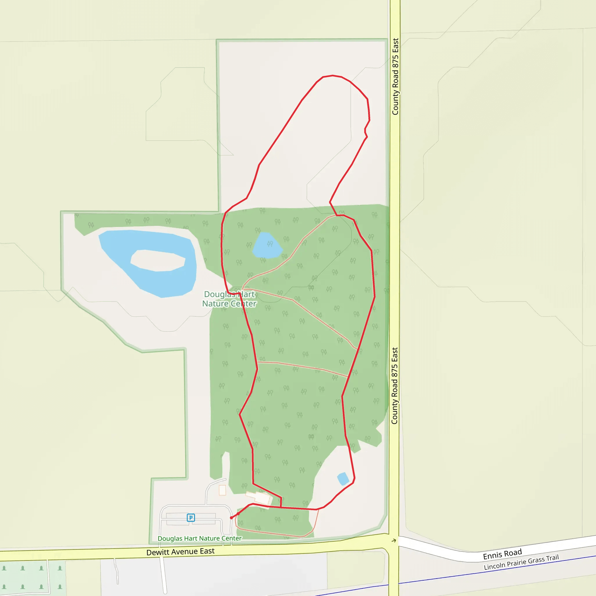 Dewitt Avenue Loop mobile static map