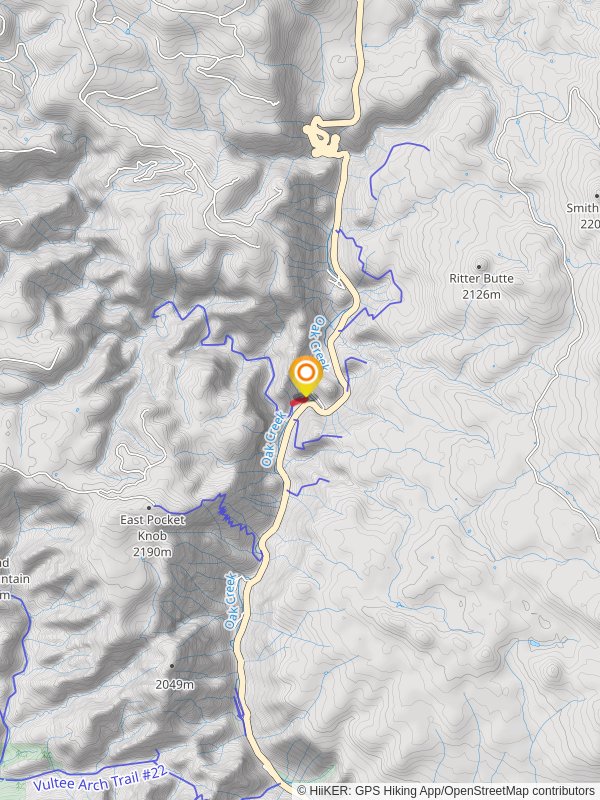 West Fork Trail to Oak Creek