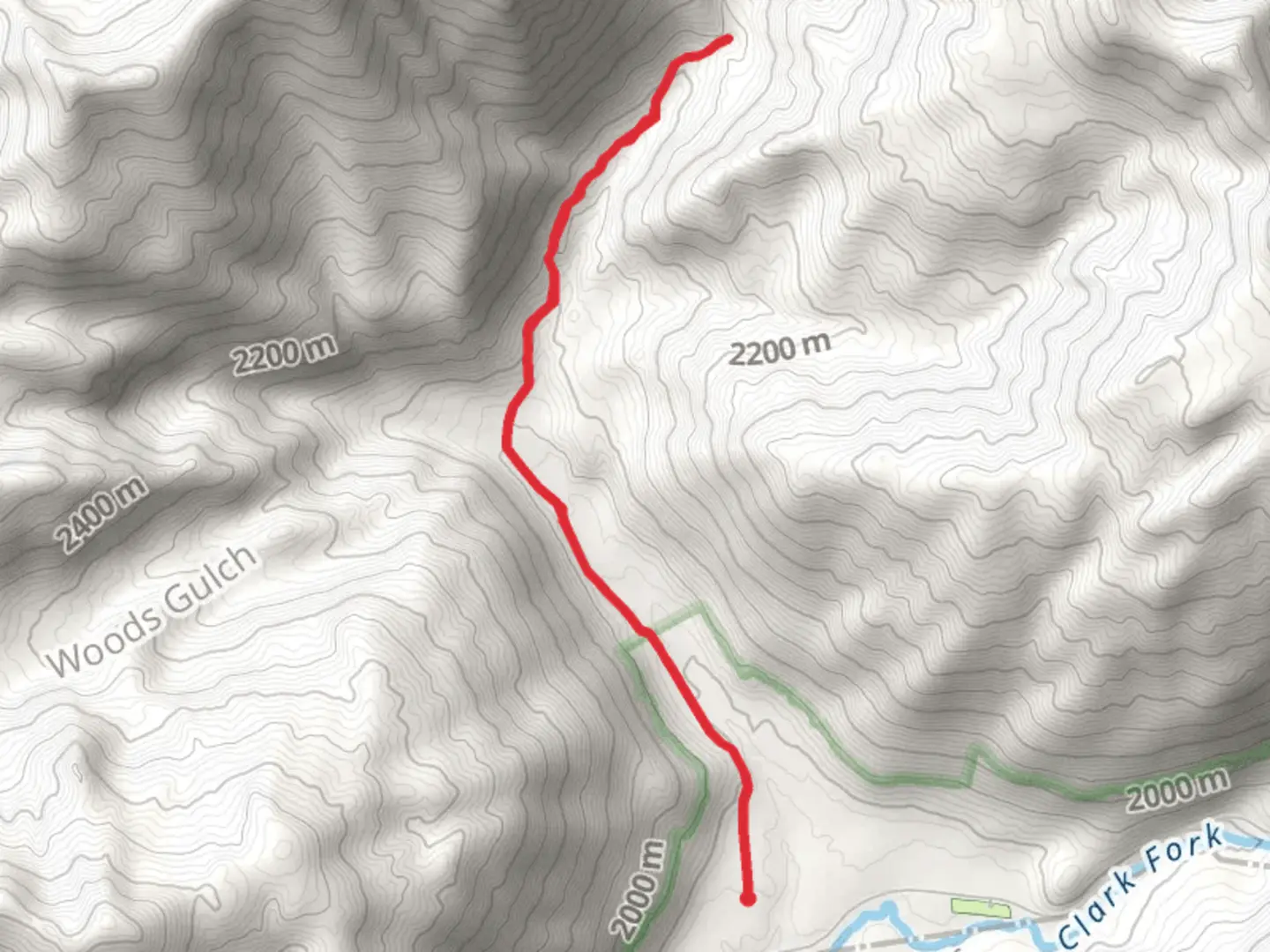 An image depicting the trail Highland Lakes - Arnot Creek and its surrounding area.