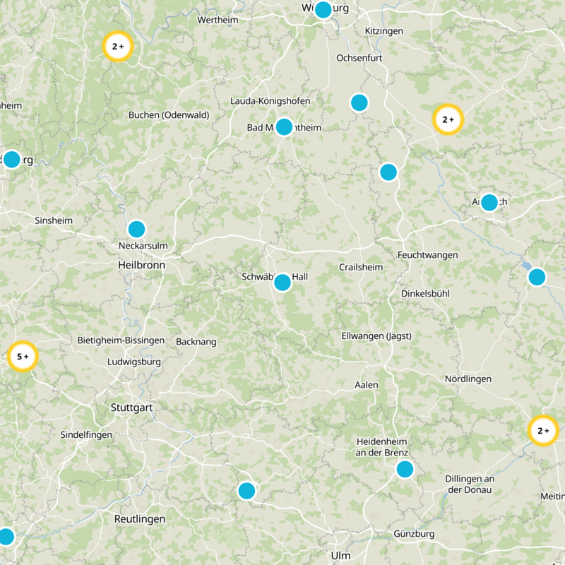 Verwaltungsgemeinschaft Schwäbisch Hall Static Map