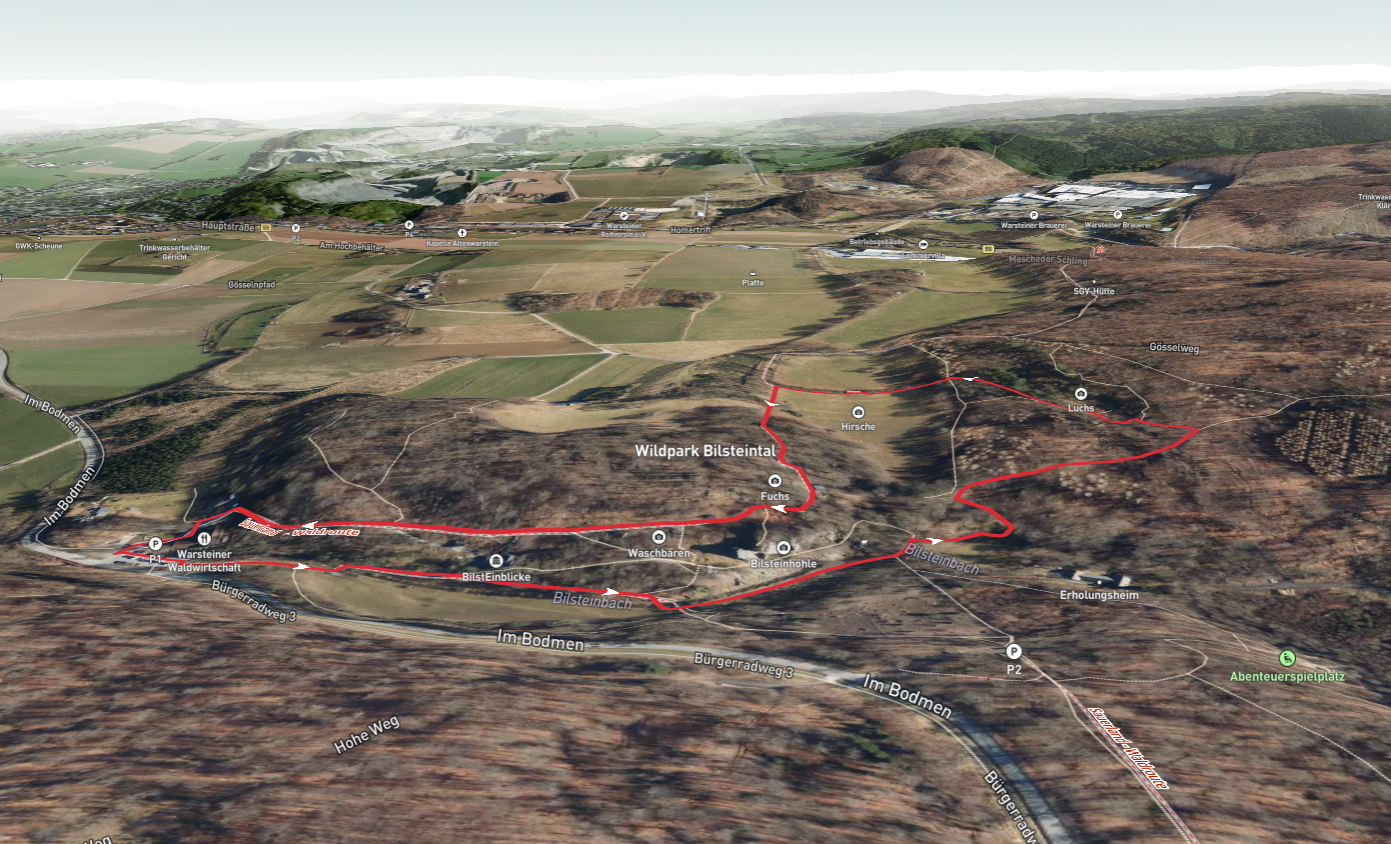 Hirsche Loop via Sauerland Waldroute
