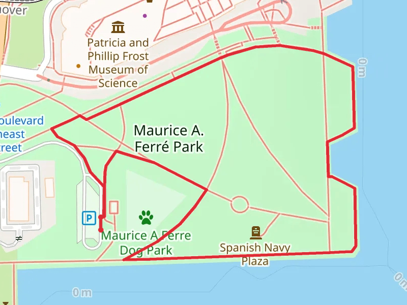 Maurice A Ferre Park Loop