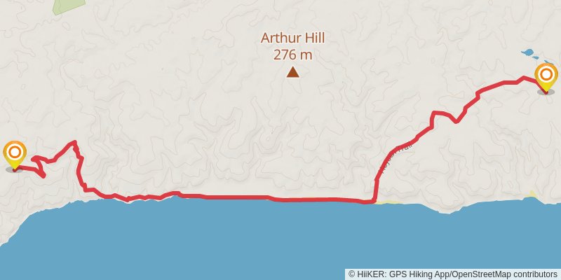 Heysen Trail stage 3 Map