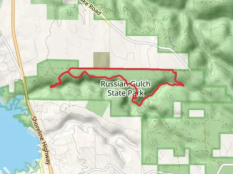 North Trail and Falls Loop Trail
