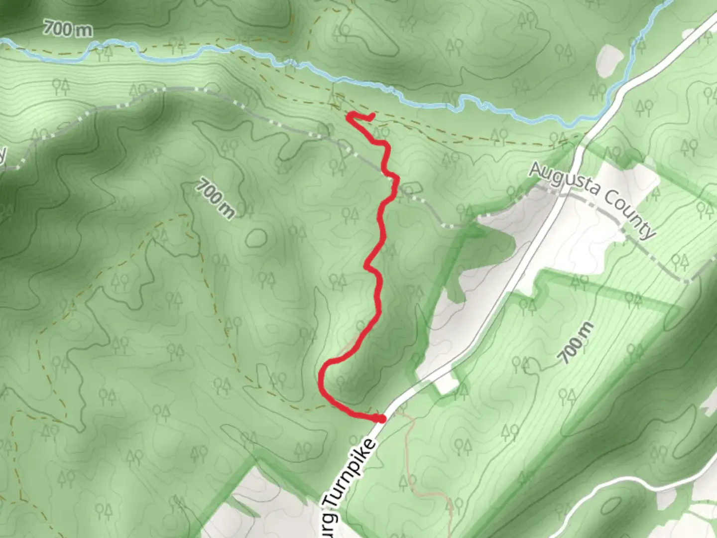 An image depicting the trail Short Ridge Trail and its surrounding area.