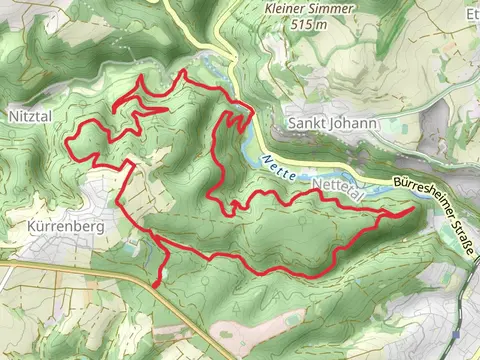 Schalkopf, Funfkantenstein and Kurrenberg Loop