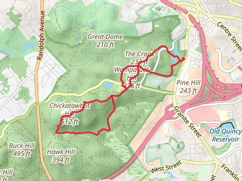 Babel Rock, The Crags and Fenno Peak Loop via Skyline Trail
