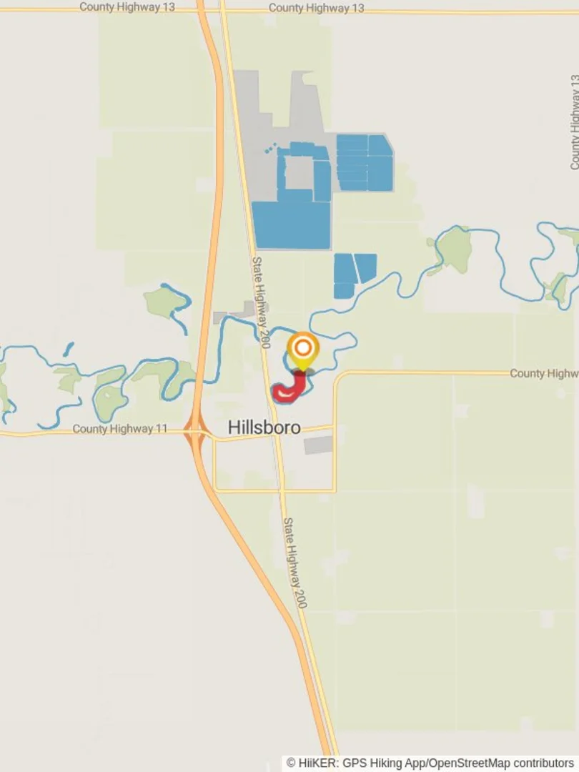 An image depicting the trail Woodland Park Loop and its surrounding area.