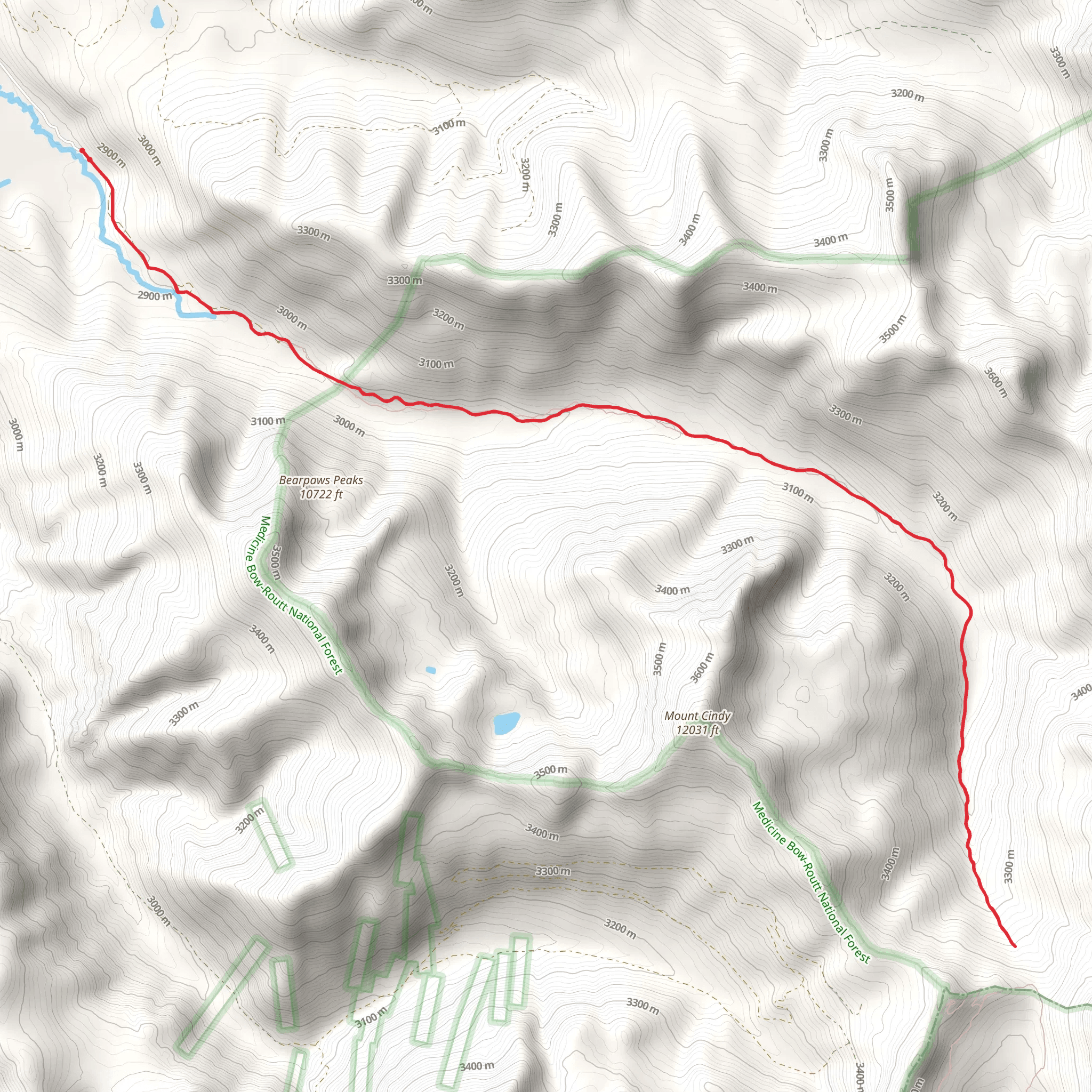 Michigan River Trail mobile static map