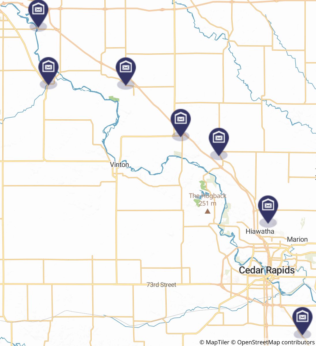 Cedar Valley Nature Trail Map Cedar Valley Nature Trail | Iowa | Food Stops, Shelters, Transport,