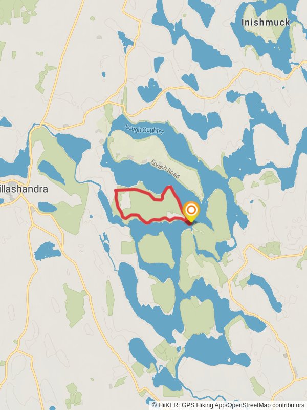 Killykeen Forest Park - Gartanoul Trail mobile static map