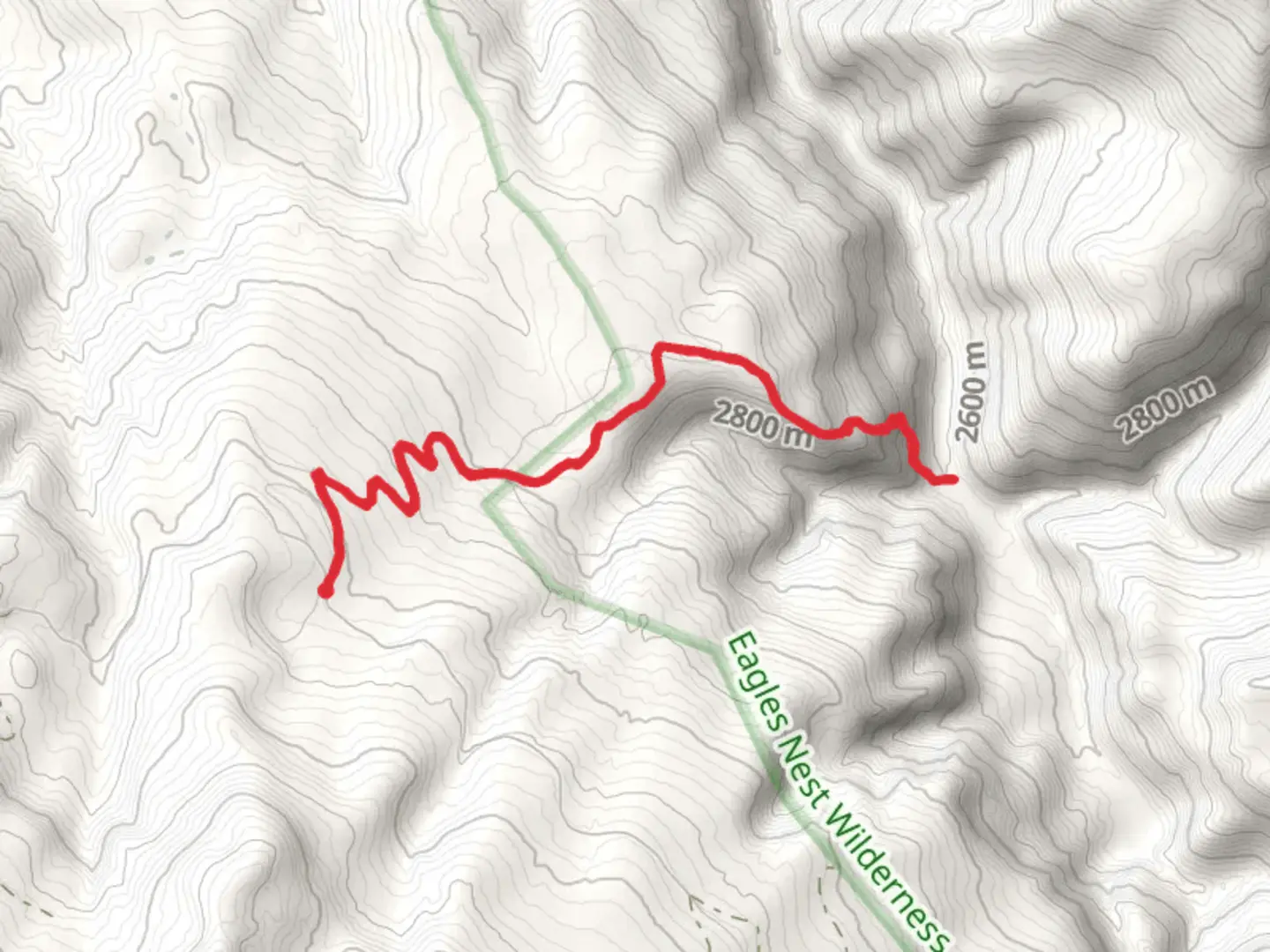 An image depicting the trail Moniger Trail and its surrounding area.
