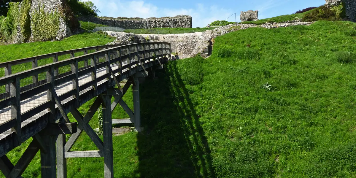 The Nar Valley from Castle Acre